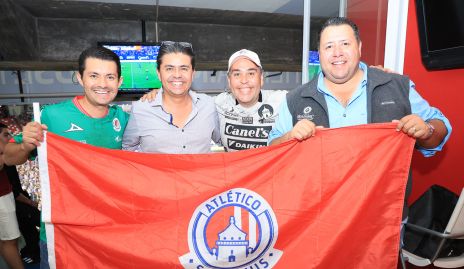  Emilio Cano, Víctor Cano, Ramsés y Juan Pablo Torres.