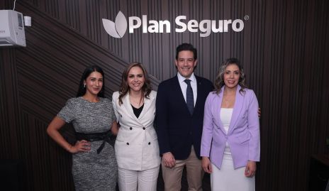  Zulema Caballero, Alejandra Mauricio, Marco González y Karla Gutiérrez.