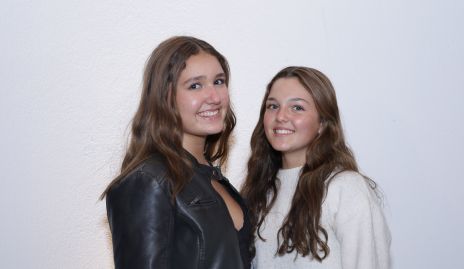  Martina Benavente e Inés Lozano.