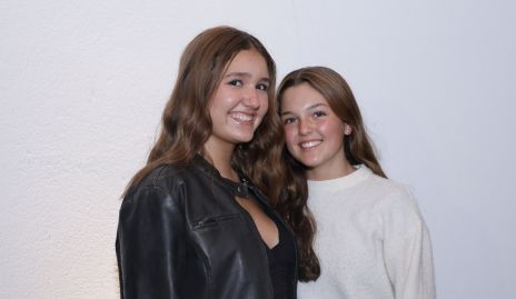  Martina Benavente e Inés Lozano.