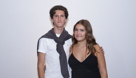  Santiago Galván y Martina Benavente.