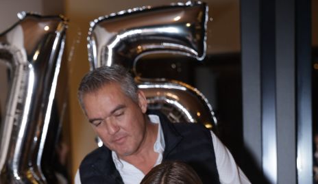  Miguel Benavente con su hija Martina.