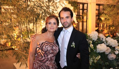  Lorena Robles con su hijo Mauricio Andrés.