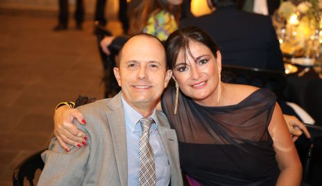 Caco Corripio y Elsa Lozano.