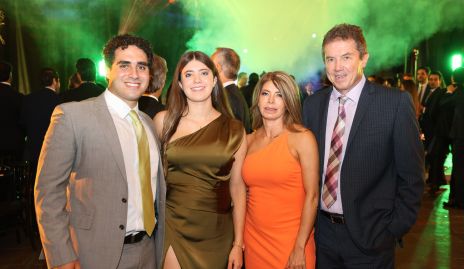  Yousef Chalita, Lorena Hernández, Lorena Escobedo y Gerardo Hernández.