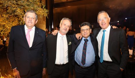  Pablo Madrid, Ricardo Andrés, Ernesto Flores y Alejandro Abud.