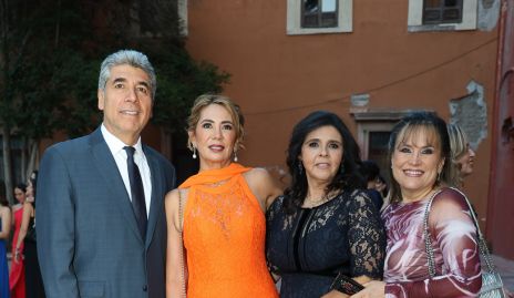 Rafael Tobías, Isabel Carrillo, Paty Valadés y Ana Lilia Von Der Meden.