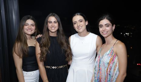  Vero González, María Emilia Sánchez, María José Zacarías y Susana de Luna.