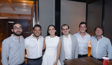  Daniel Lárraga, Mauricio Martínez, María José Zacarías, Elías Abud, Fernando Reynoso y Rafael Córdova.