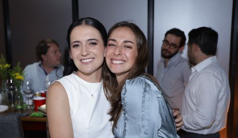  María José Zacarías y Mariane Garcín.
