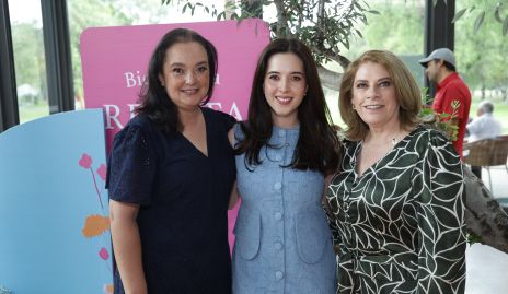  Ana Luisa, Renata Castillo y Benilde Díaz Infante.