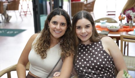  María Dolores Gómez y Paulina Estrada.