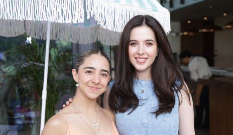  Estefanía Leija y Renata Castillo.