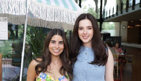  Rocío de la Vega y Renata Castillo.