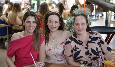  Ingrid Nito, Ali Díaz Infante y Andrea Díaz Infante.