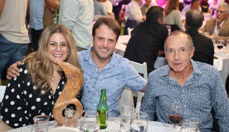  Giselle Valdez, Goyo del Peral y Jimmy Díaz Infante.