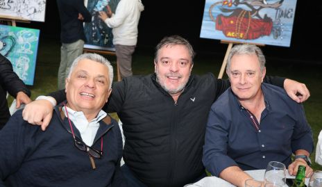  Ariel Álvarez, Héctor Morales y Enrique Minondo.