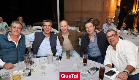  Pablo Madrid, Mauricio Alcalde, Pablo Díaz del Castillo, Federico Alcalde y Carlos Esparza.
