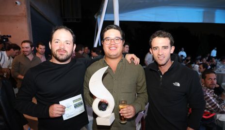  José Manuel Meade, Alejandro Aguillón y Andrés Maza.
