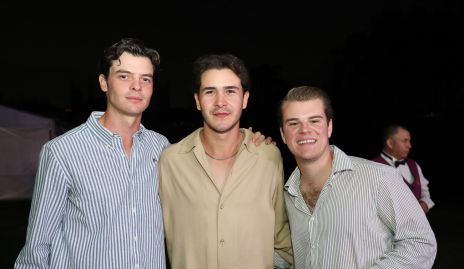  Juan Carlos Hernández, Mauricio Buendía y Rodrigo Álvarez.