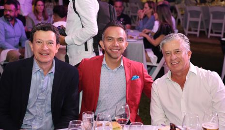  Héctor Salas, Gustavo Robledo y Jorge Gómez.