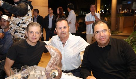  Juan Carlos Feres, Héctor Gutiérrez y Roberto Silva.