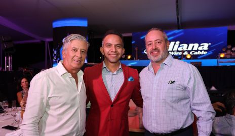  Jorge Gómez, Gustavo Robledo y Daniel Carreras.