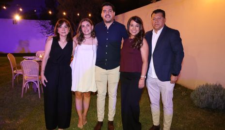  Pina Cadena, Sofía Rodríguez, Luis Portugal, Luis Portugal y Laura Monsiváis.