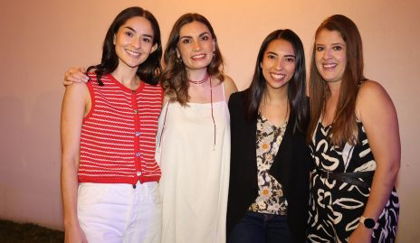  Andrea Hernández, Sofía Rodríguez, Fabiola y Rox.