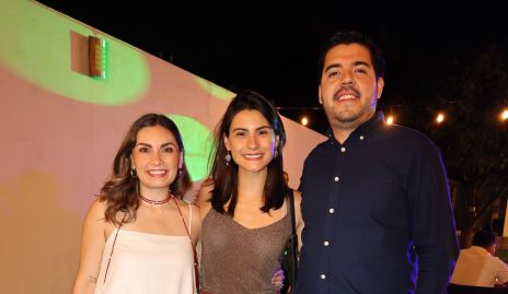  Sofía Rodríguez, Tere Cadena y Luis Portugal.