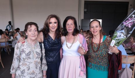  Lucía Castoreña, Martha Abud, Lucía Güemes y Monica del Río.
