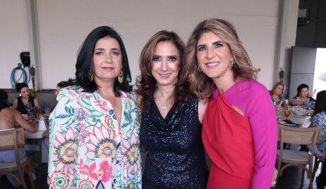  Rocío Espinosa, Martha Abud y Rocío Güemes.