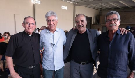  Gabriel Del Valle, José María, Marco Güemes y Amadeo Favela.