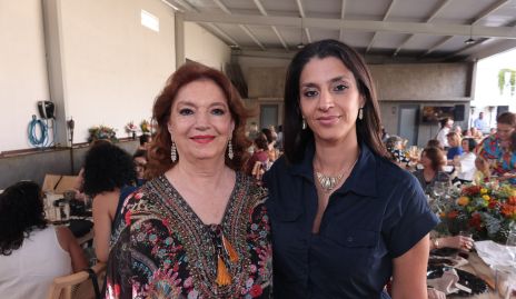  María Elena Abud y Elizabeth León.