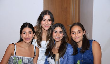 Isa, Car, Rocío y Úrsula.