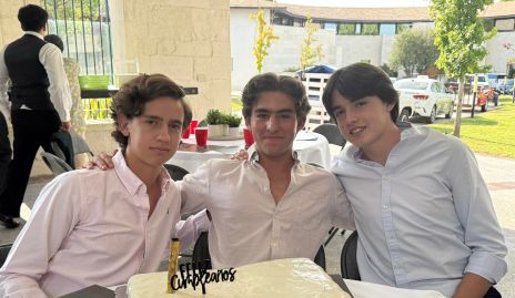  Diego Torres, Diego Carreras y Paulo Abaroa.