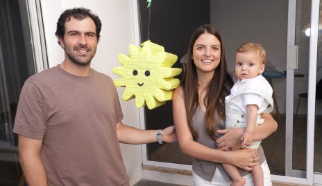  Gabriela González, Joaquín Hernández y José Luis Hernández.