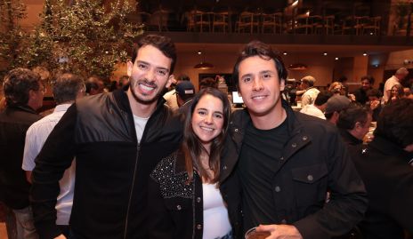  Benjamín Martín Alba, Daniela Valle y José Manuel Díaz.