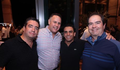  Rodrigo Campos, Paulo Martinez, Humberto Savre y Mauricio Balbontín.