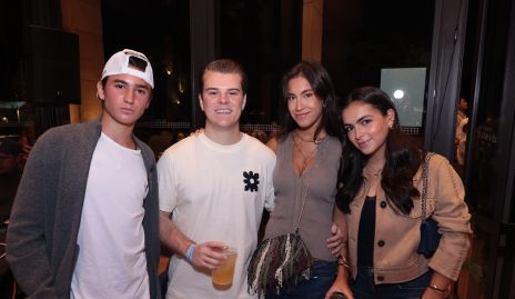  Patricio Tapia, Rodrigo Álvarez, Jimena Motilla y Ximena Andrade.