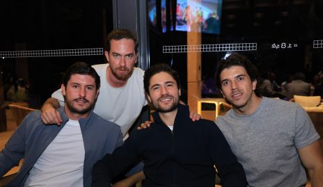  Chema Andrés, Alejandro Gómez, Pollo Acevedo y Sebastián Garza.
