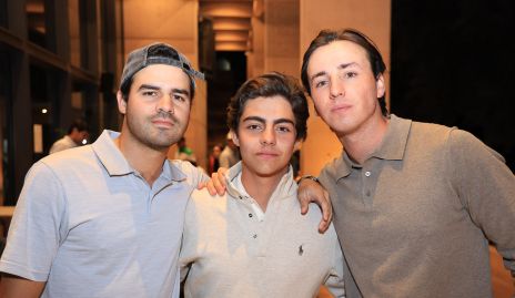  Jero Gómez, Manuel Díaz Infante y Rodrigo Navarro.