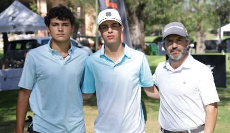  Gustavo Lozano, Andrés Abaroa y Fidel Andrade.