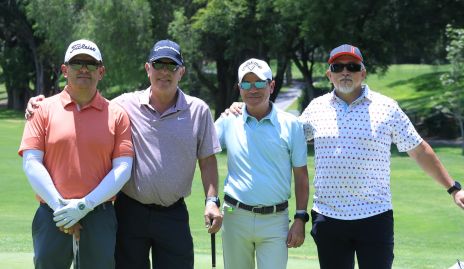  Mario Moreno, Carlos Hinojosa, Armando Díaz y Alberto Domínguez.