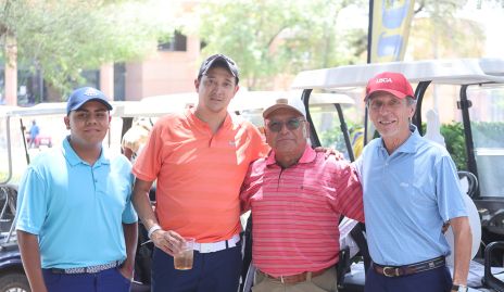 Daniel Esparza, Miguel Montelongo, Feliciano Esparza y Eduardo Topete.
