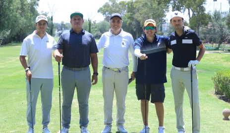  Arturo Bañuelos, Hugo Zapata, Alejandro Navarro, Chuy Rosillo y Yuri Mézquida.