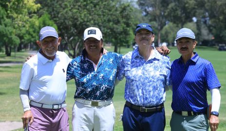  Raúl Limas, Gonzalo Gutiérrez, Melesio Reyes y José Fajardo.