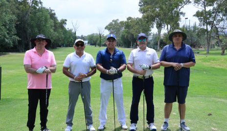  Francisco Martínez, Marcos Morales, Carlos Barragán, Beto Fontes y Alfonso Téllez.