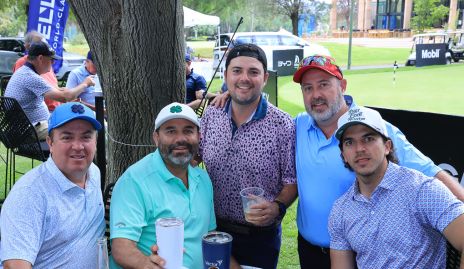  Miguel Bárcena, Ricardo Trujillo, Gonzalo Gutiérrez, Daniel Carreras y Sebastián Garza.