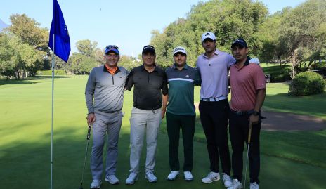  Esteban Estrada, Alejandro Navarro, Diego Zapata, José Iga y Federico Garza.